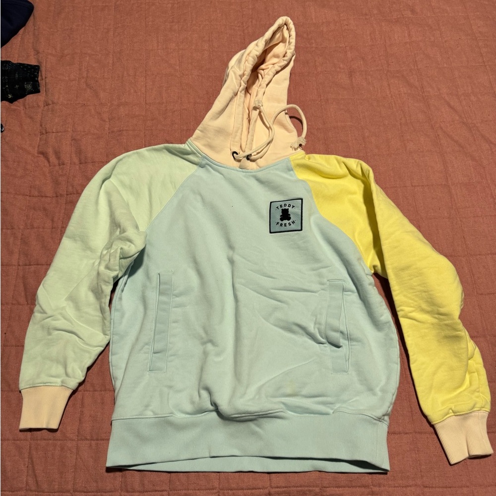 Teddy fresh Colorblock Hoodie